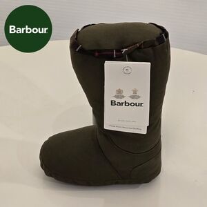 NWT BARBOUR Dogs Wellington Toy Olive Green Boot